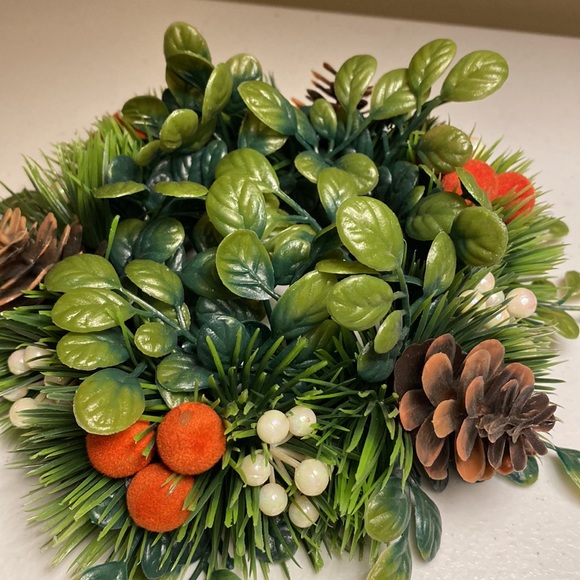 🎄🎄🎄 Plastic Candle Wreath (Only) - Picture 2 of 7